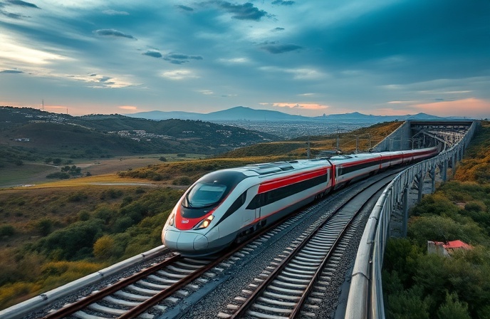 Renfe AVE High-Speed Transition: Madrid-Barcelona