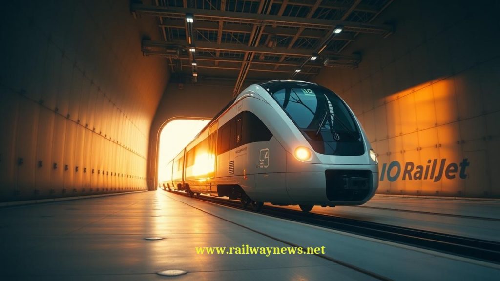 ÖBB Tests Railjet M in Vienna Climate Wind Tunnel for 2028