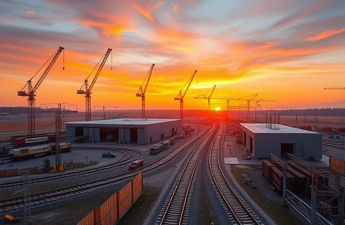 SNCF Voyageurs Depot in Nantes: French Rail Infrastructure Boost
