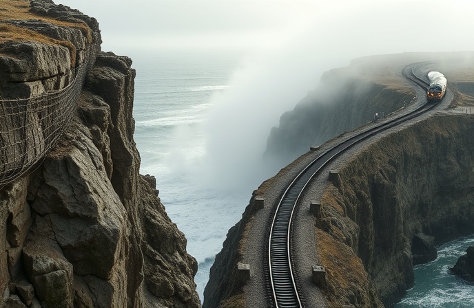 Cliff Strengthening Teignmouth: UK Rail Infrastructure Resilience