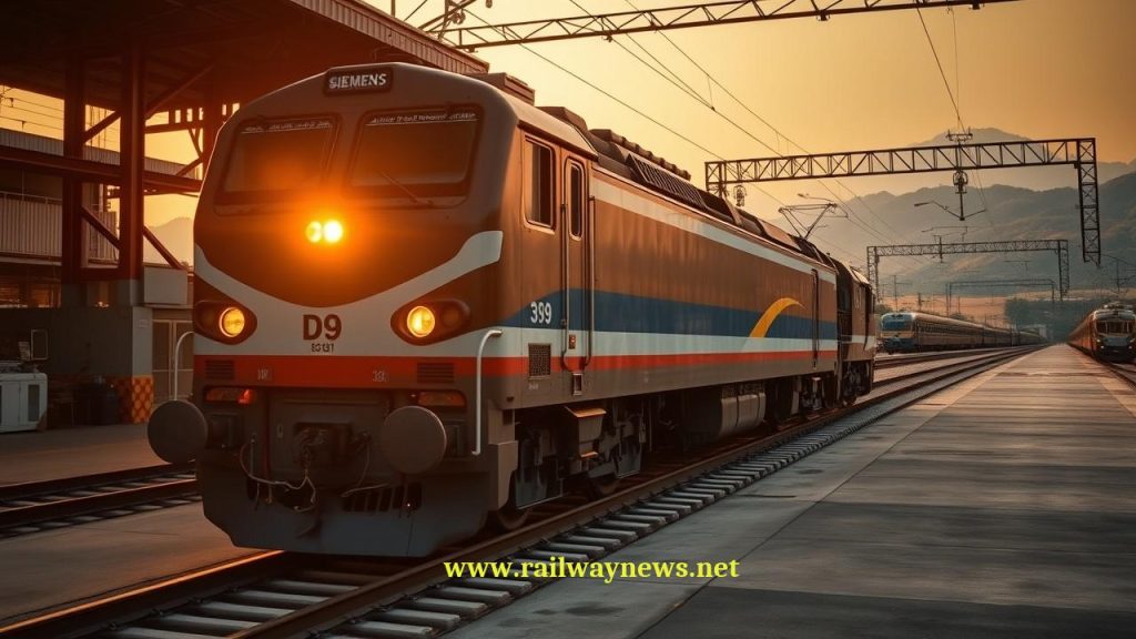 Siemens Delivers First D9 Locomotive for EUR 3 Billion India