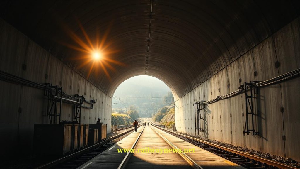 Správa železnic Completes €3M 5G Tunnel Project in Czech
