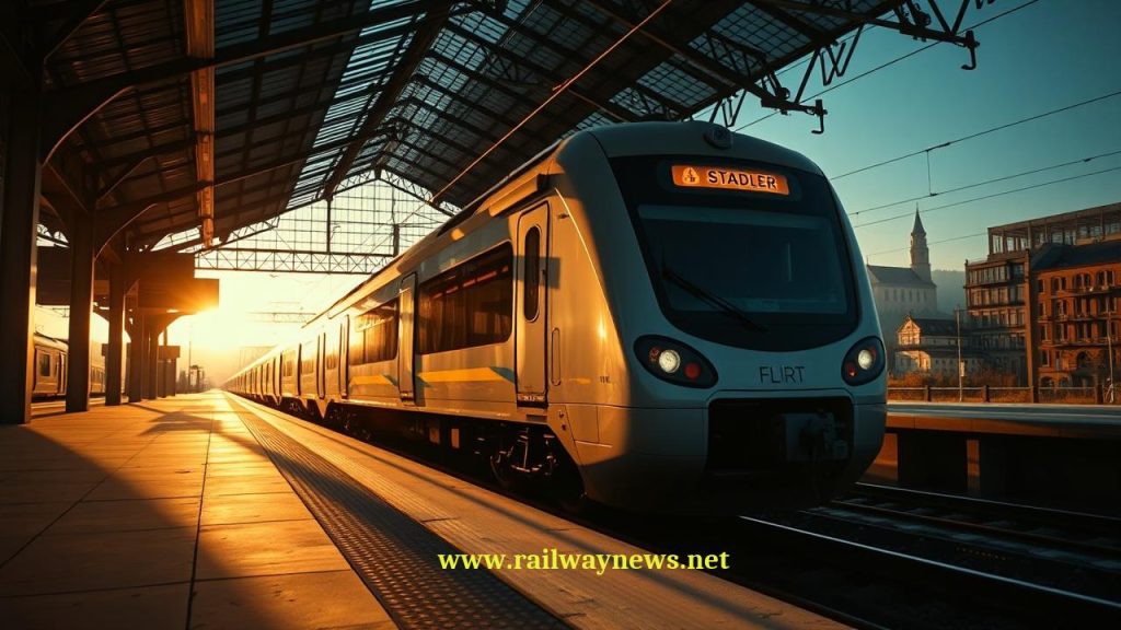 Stadler Delivers First 9 of 75 FLIRT Trains to Poland