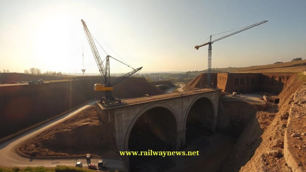 HS2 Completes 1.4-Kilometer Wendover Green Tunnel Arch