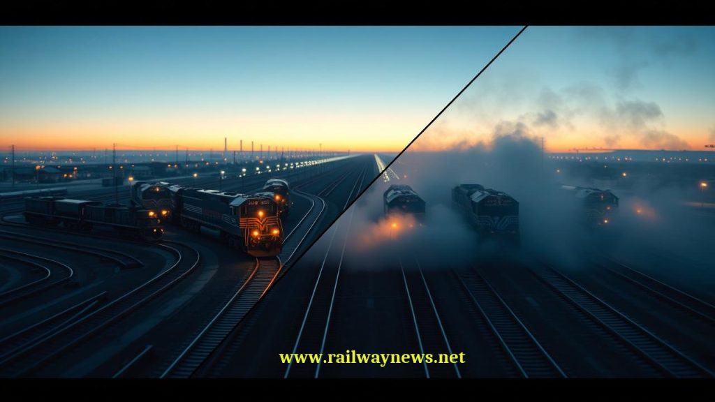 Rail Rivals Challenge UP-NS Merger: Regulatory Battle Begins