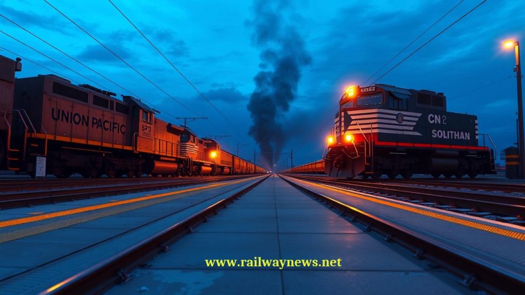 CN, BNSF Challenge UP-NS Merger: Transparency Concerns Delay?